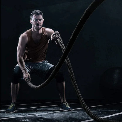 Sports Rope, Heavy Jump Rope, Weighted Battle Power, Improve Strength, Training, Fitness, Gym Equipment