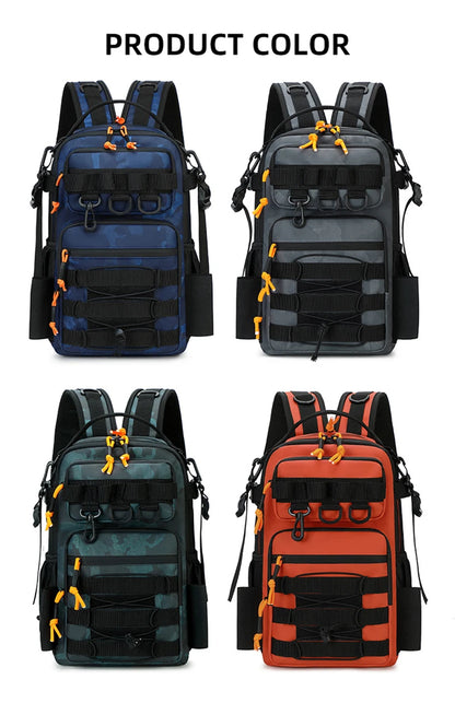 Fishing Tactical Camping Backpack Outdoor Sports Bag Hiking Molle Fish Lure Accessories Tackle Bag for Men Climbing Travel Bag