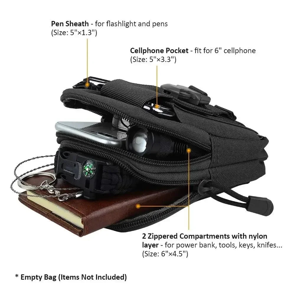 B3 Molle Pouch Bag Medical EMT Tactical Outdoor Emergency Pack Camping Hunting Accessories Utility Multi-tool Kit EDC Bag