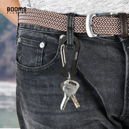 Fishing Multi Tool 10Pcs 4/5/7cm D-ring Aluminum Aalloy Carabiner Clip Outdoor Travel Hook Buckle Karabiner Camp Equipment