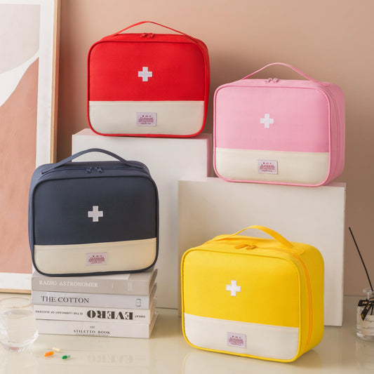 3 PCS Small Travel Medicines Bag, Home Storage First Aid Bags