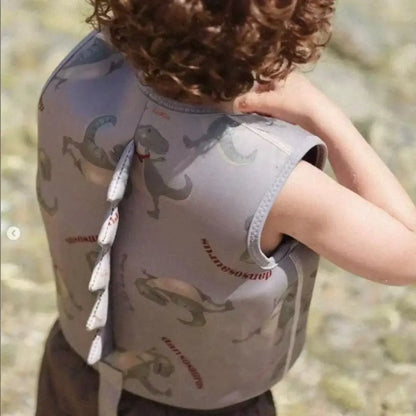 Water Inflatable & Adjustable Vest Anti Rollover, for Kids