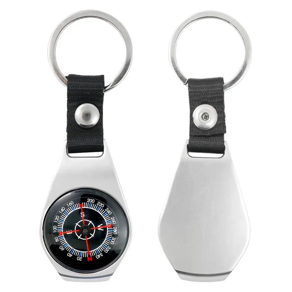 Compass Keychain, Survival Gadget, Navigation Equipment, for Backpack