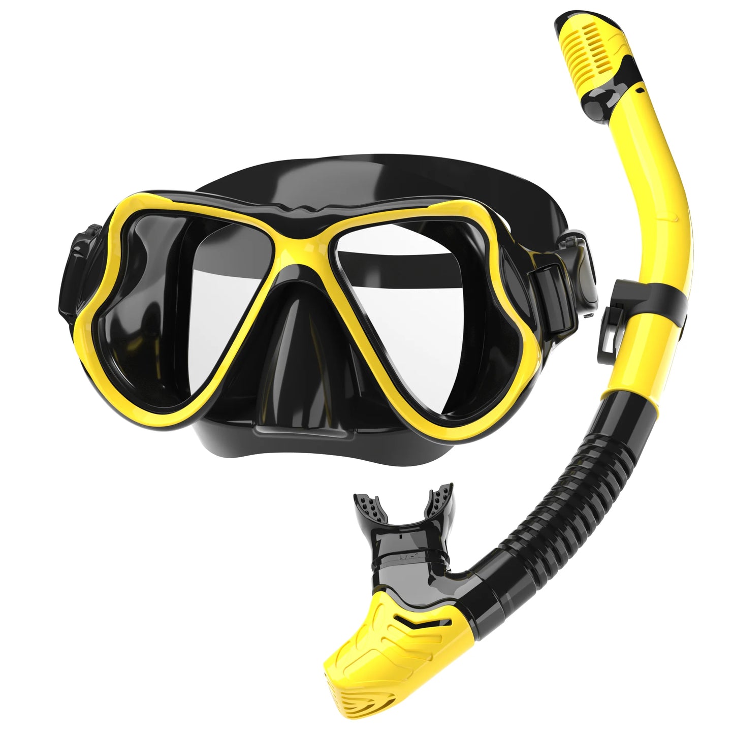 Professional Diving Scuba Mask Anti Fogging Dry Snorkeling Scuba Dive Glasses Seal Diving Tempered Glass Mask Goggles Men Women