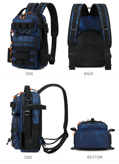 Fishing Tactical Camping Backpack Outdoor Sports Bag Hiking Molle Fish Lure Accessories Tackle Bag for Men Climbing Travel Bag