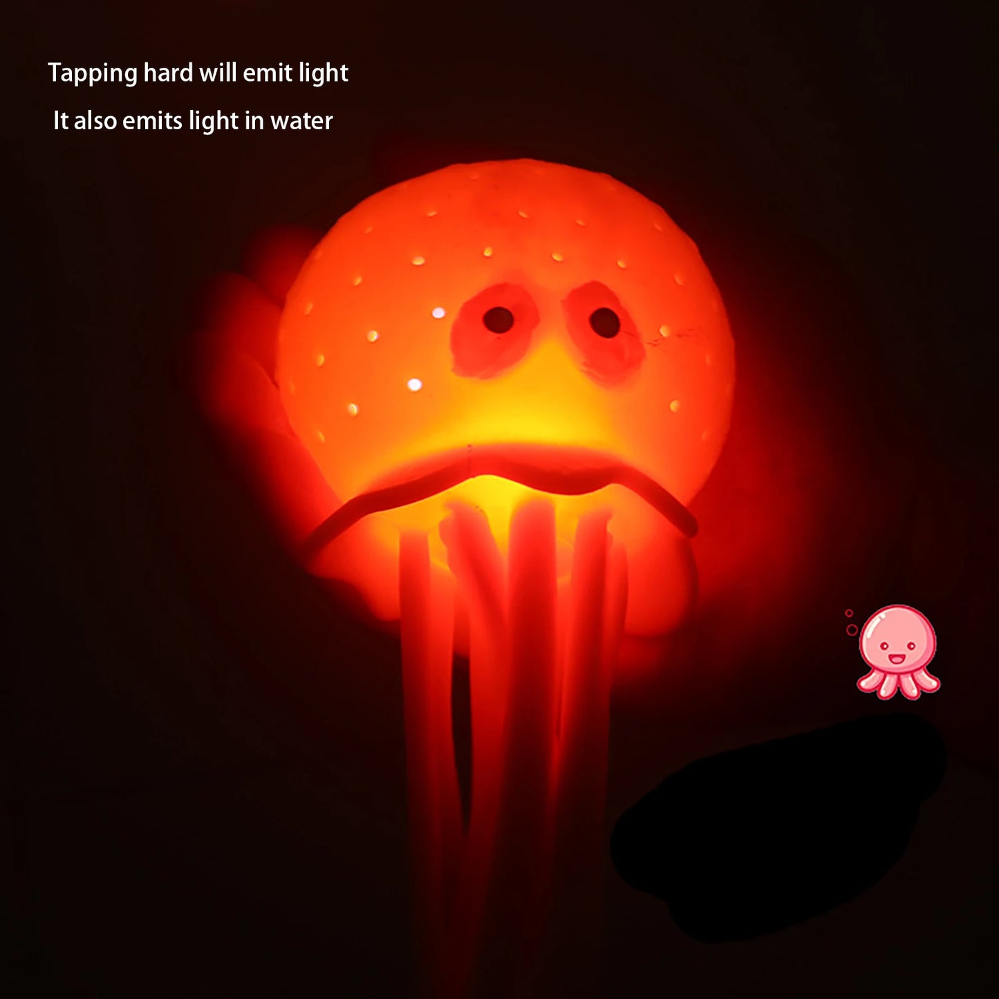 Luminescent Water Octopus, Sponge Absorbs Water, Swimming Pool Toy, Children's Summer Water Playing