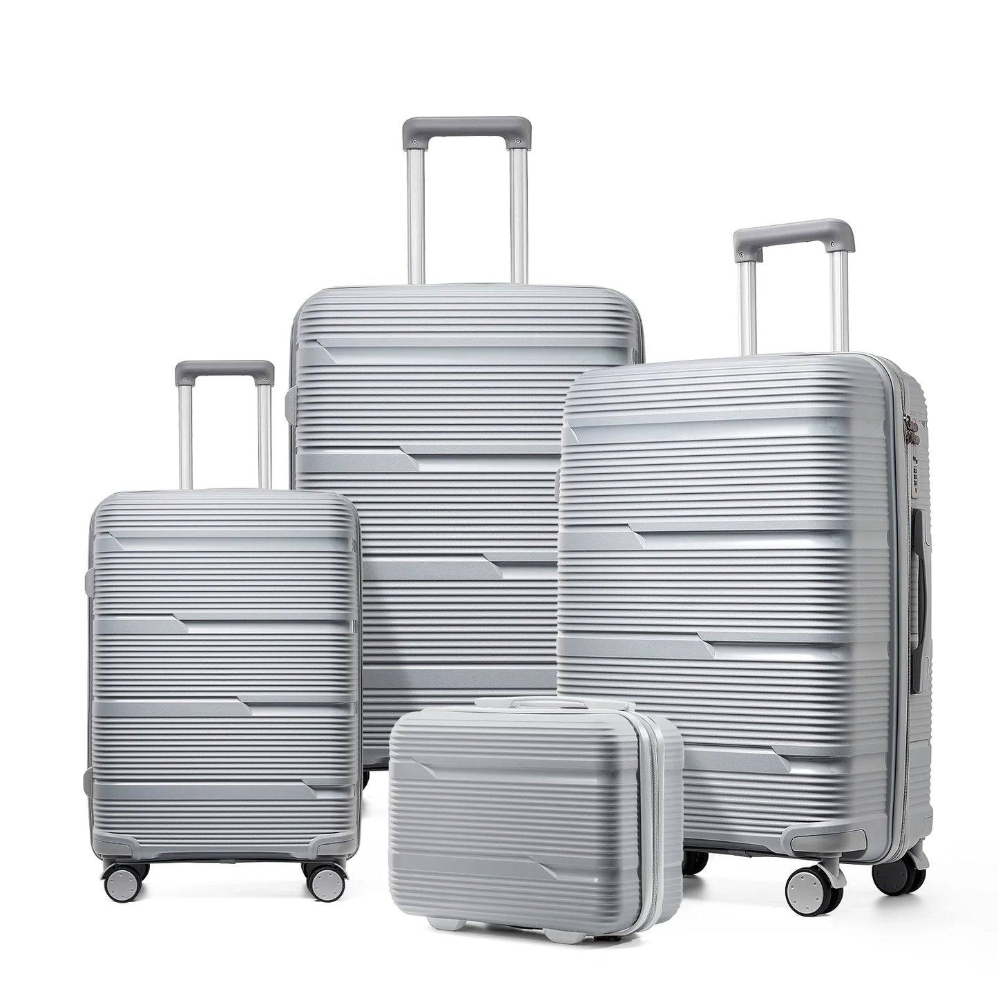 4pcs Travel Suitcase New Durable Luggage Sets Rolling Luggage TSA Lock Carry On Luggage Boarding Trolley Case 13 20 24 28 inch