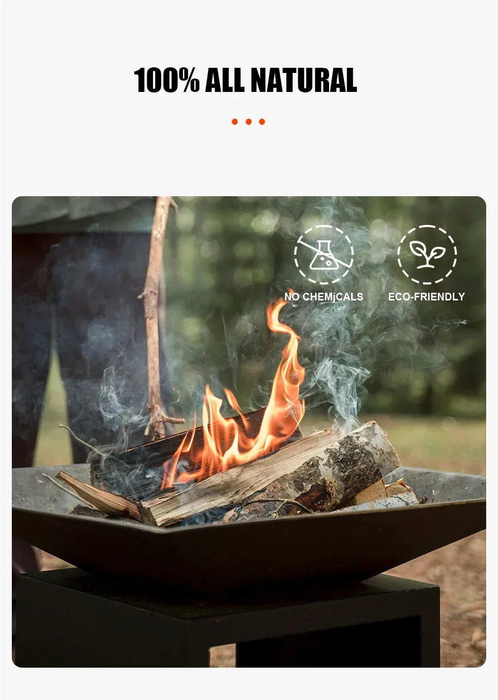 1box Fatwood Fire Starter Stick Outdoor Fire-making Tools Natural Firestarting Wood Sticks for Camping Hiking Emergency Survival