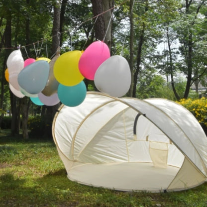 1pc 2-3 person tent outdoor camping  portable sunshade  quick throwing tent  garden  courtyard  game house  travel supplies