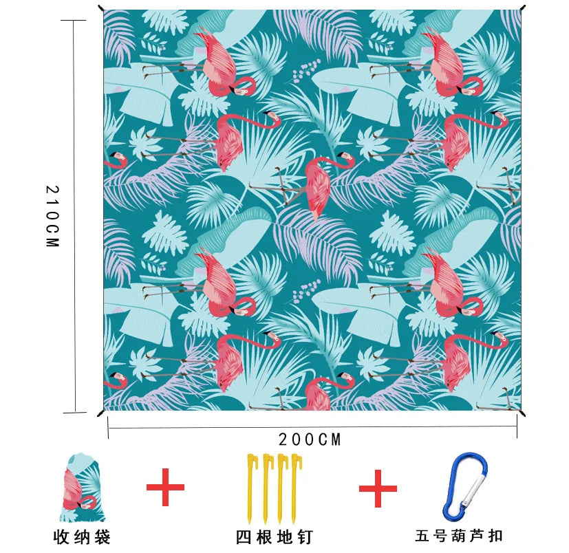 Waterproof Beach & Picnic Mat, Colourful, Resistant & Durable