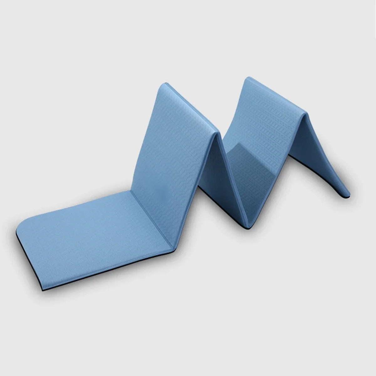180cm x 57cm x 0.4cm TPE Folding Mat, Non-Slip, Shock-Absorbent Noise, for Home / Travel / Fitness / Exercise