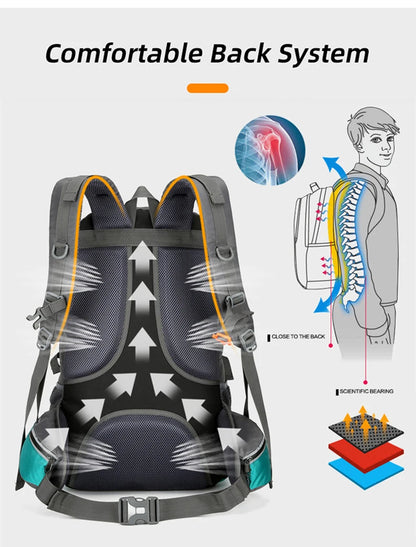 50L Camping Backpack, for Hiking, Trekking, Climbing, Travel