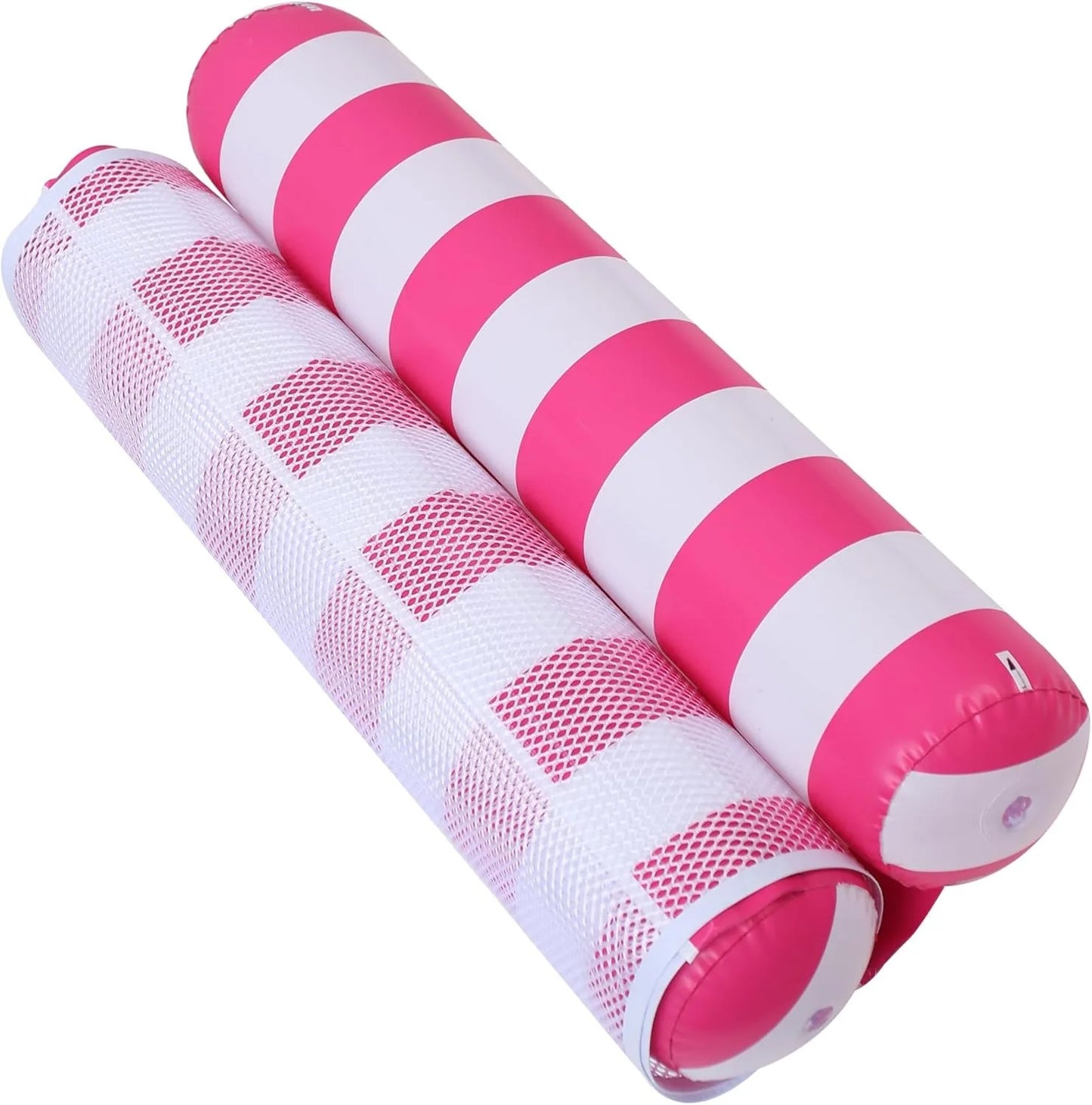 Swimming Pool Inflatable Cylindrical Striped Dual Tube, Suitable for Pools & Beach