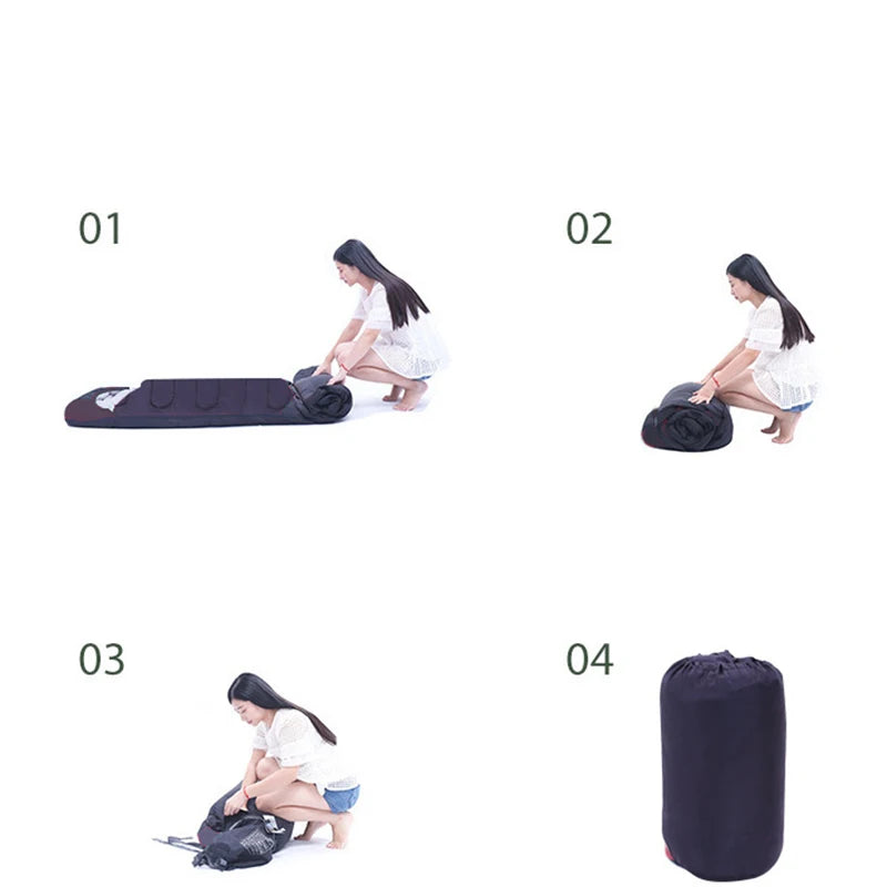 Camping Sleeping Bag Ultralight Waterproof 4 Season Warm Envelope Backpacking Sleeping Bags for Outdoor Tra