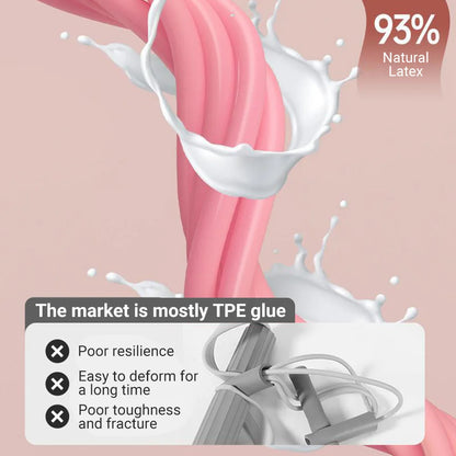 6-Tube Resistance Band Multi Function Tension Rope, Fitness Elastic Bands