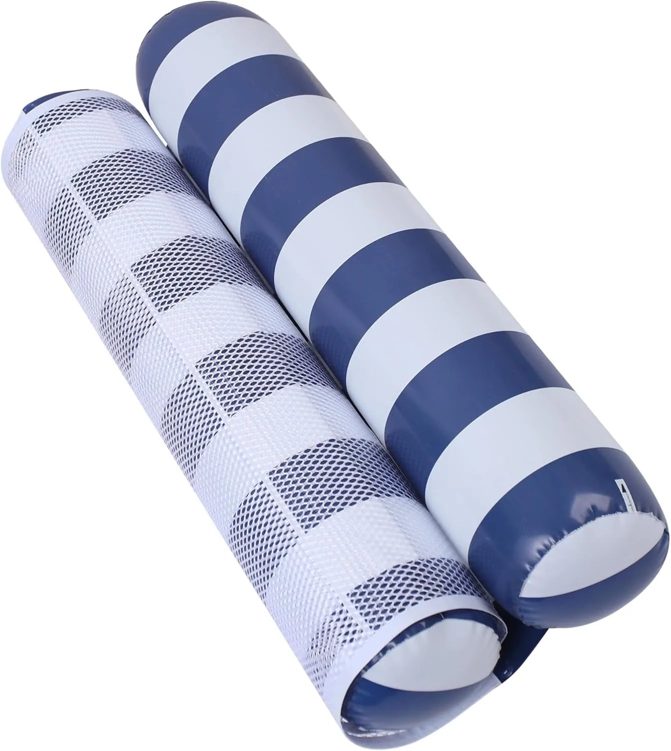 Swimming Pool Inflatable Cylindrical Striped Dual Tube, Suitable for Pools & Beach