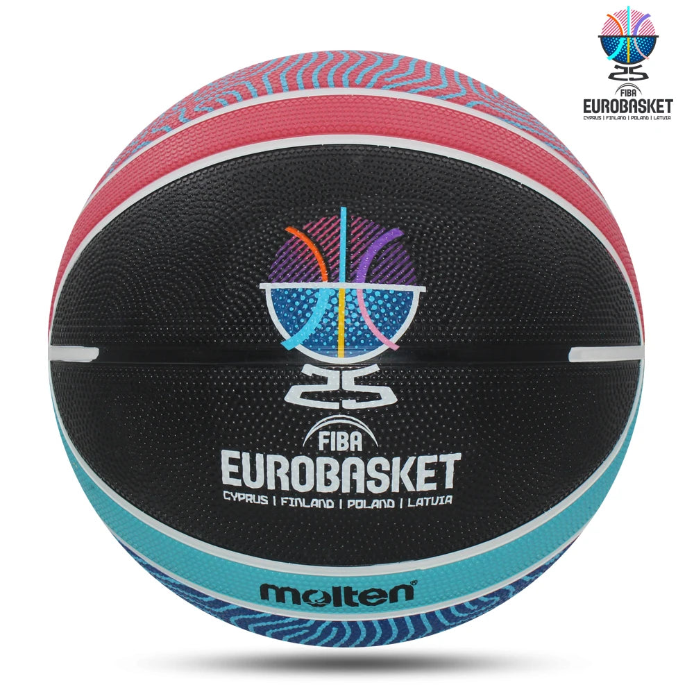 Basketball Ball, Official Size 7, Wear Resistant Rubber Indoor / Outdoor Basketball Training