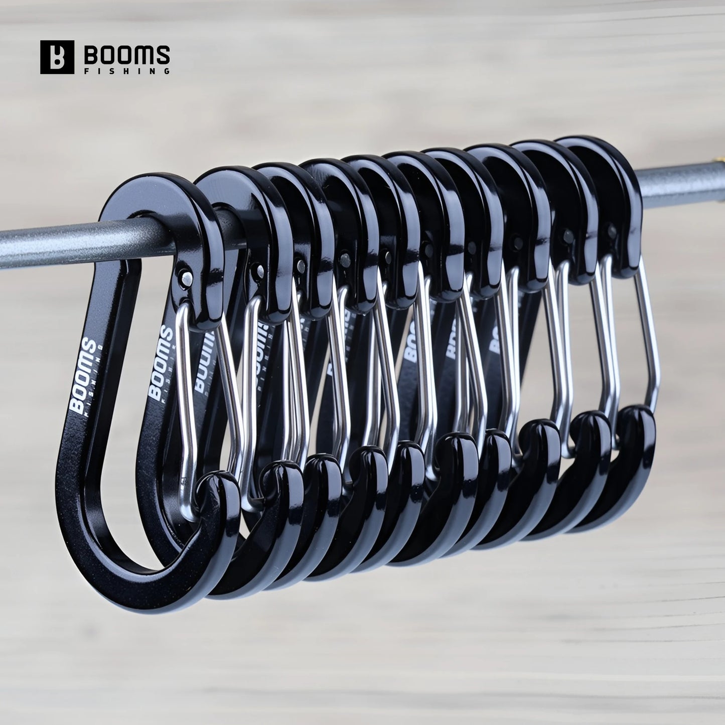 Fishing Multi Tool 10Pcs 4/5/7cm D-ring Aluminum Aalloy Carabiner Clip Outdoor Travel Hook Buckle Karabiner Camp Equipment