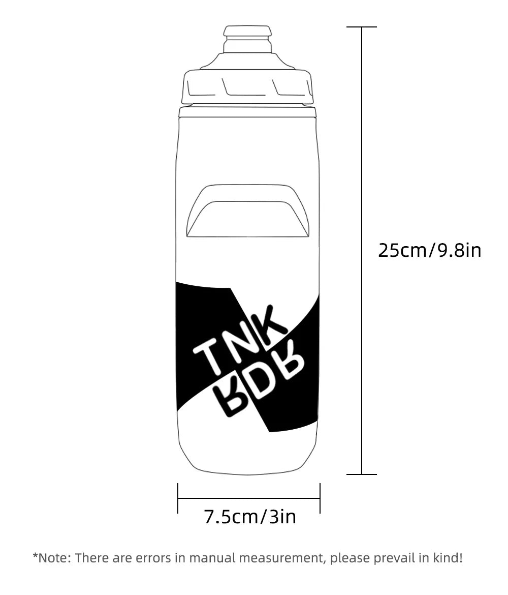 Insulated Cycling Water Bottle 620ml/21oz MTB Ultralight Sports Bottle