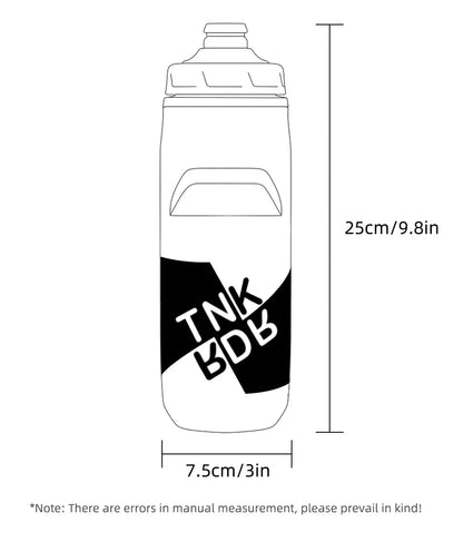 Insulated Cycling Water Bottle 620ml/21oz MTB Ultralight Sports Bottle