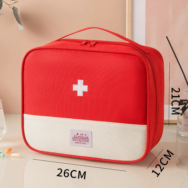 3 PCS Small Travel Medicines Bag, Home Storage First Aid Bags