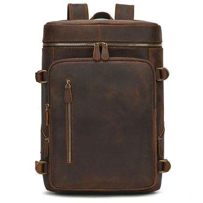 Large Leather Backpack Men Luxury Designer Laptop Bagpack for Man Backpack for School Bag Travel Backpack Bag Men's Daypack