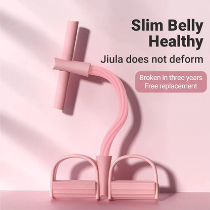 6-Tube Resistance Band Multi Function Tension Rope, Fitness Elastic Bands