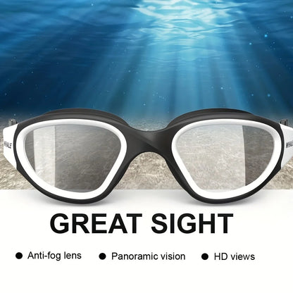 Swimming Goggles Fog-Free, UV Protected, Adjustable Size, for Men & Women