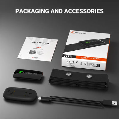 Rechargeable Heart Rate Monitor, Sports & Fitness Heart Rate Sensor