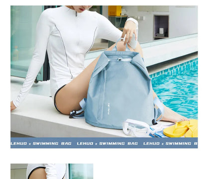 Swimming & Fitness Storage Bag, with Dry / Wet Separation