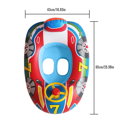 Inflatable Baby Swimming Rings, Pool Seat Floating, Summer Beach Party Water Toys