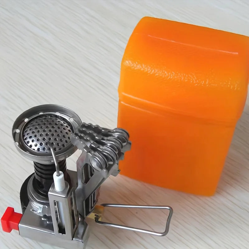 1PC Ultralight Portable Camping Stoves, Adjustable Valve Stove For Backpacking, Hiking, Mountaineering, Camping
