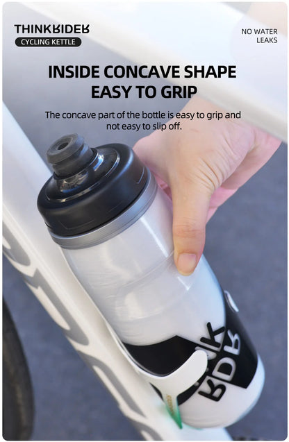 Insulated Cycling Water Bottle 620ml/21oz MTB Ultralight Sports Bottle