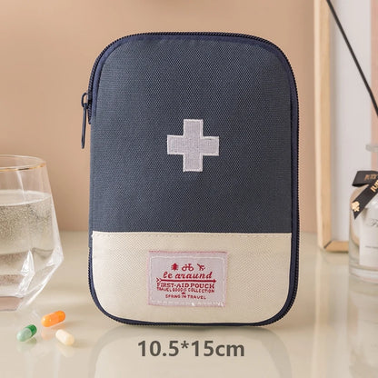 3 PCS Small Travel Medicines Bag, Home Storage First Aid Bags