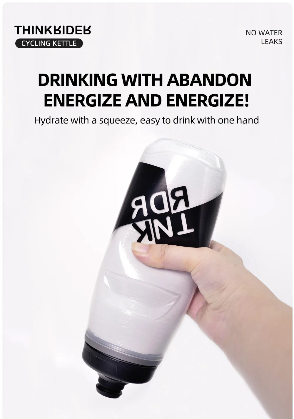 Insulated Cycling Water Bottle 620ml/21oz MTB Ultralight Sports Bottle