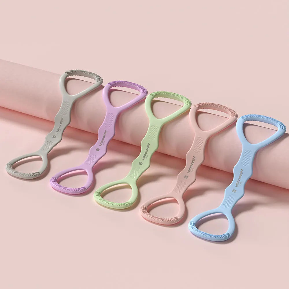 Silicone Resistance Band, for Women Pilates, Training, Gym, Fitness Equipment, Yoga Exercise