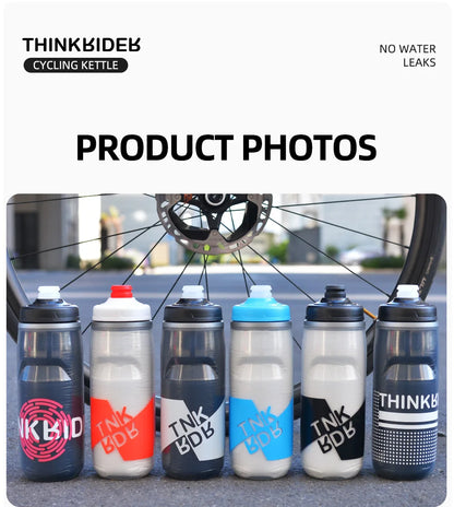 Insulated Cycling Water Bottle 620ml/21oz MTB Ultralight Sports Bottle