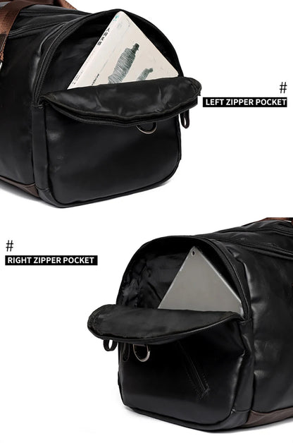 PU Sports Handbag, Shoulder Bag for Gym, Fitness & Travel