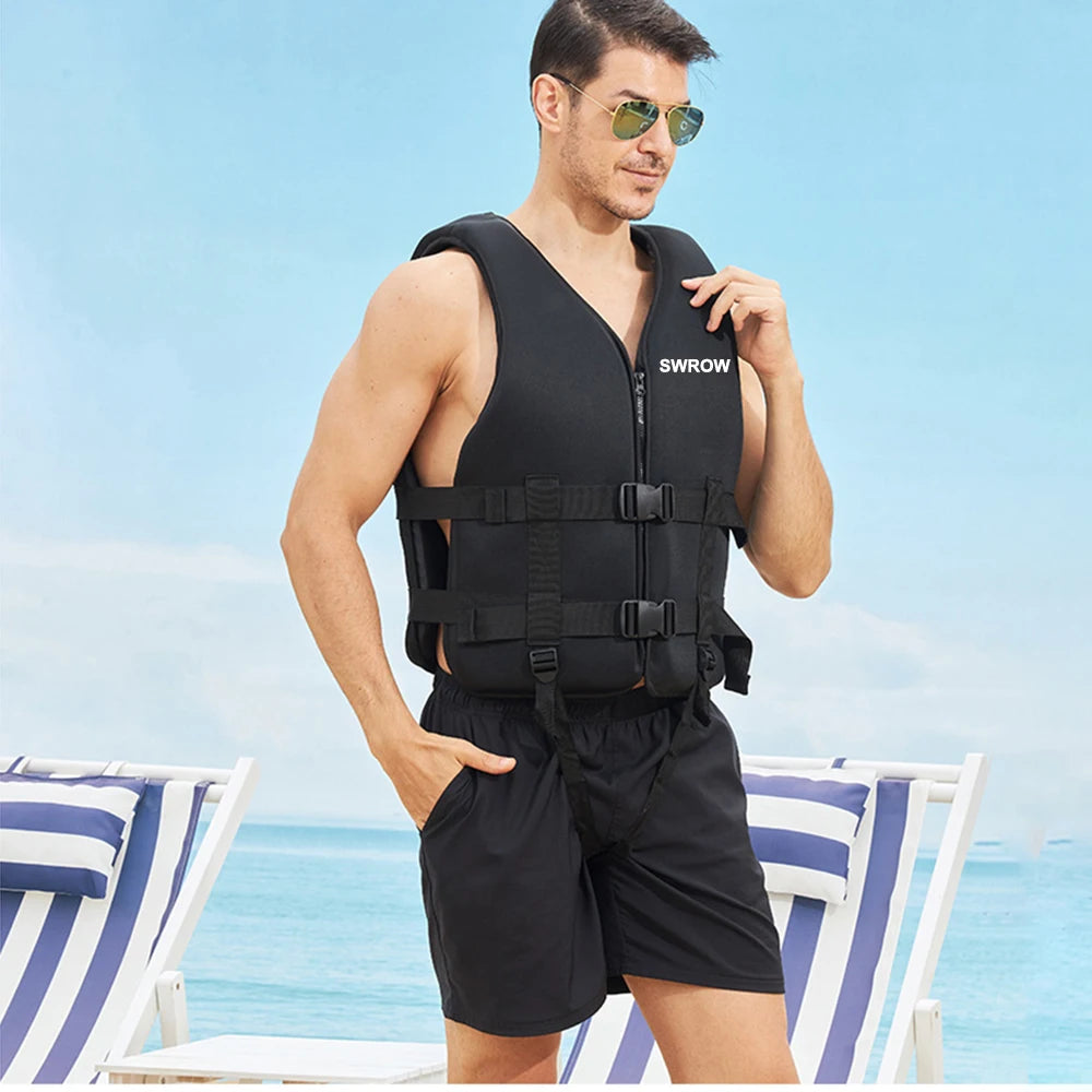 Water Sports Neoprene Life Jacket, for Children and Adults