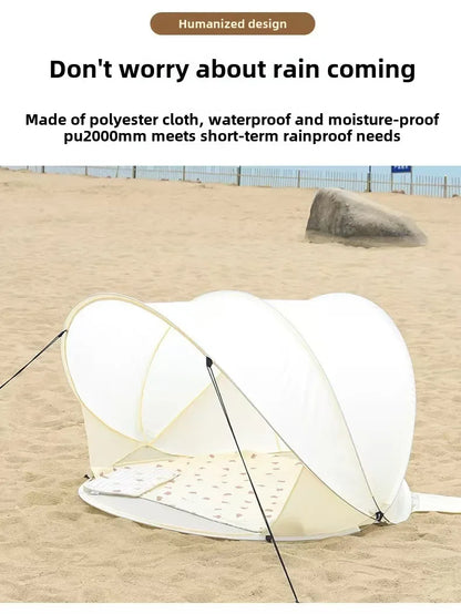 1pc 2-3 person tent outdoor camping  portable sunshade  quick throwing tent  garden  courtyard  game house  travel supplies