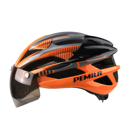 Cycling Helmet Goggle E-bike Helmet, Road Mountain Bike Helmet, Lens For Riding Bicycle, Skateboard, Scooter