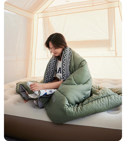 Naturehike L150 3 Season Sleeping Bags Ultralight Machine Washable Summer Sleeping Gear Outdoor Spliceable Camping Sleeping Bag