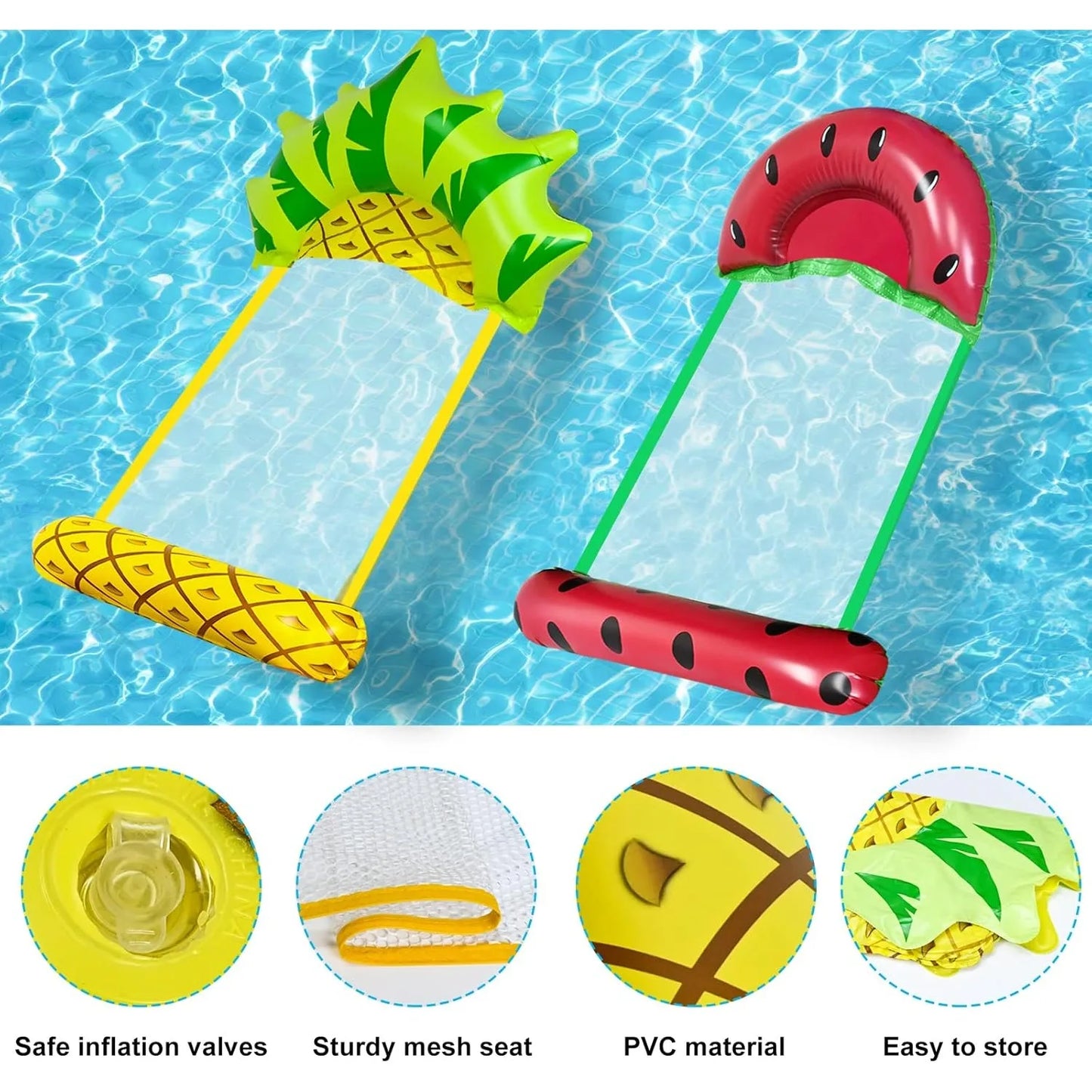 Swimming Pool Floating Chair, Water Hammock, for Kids & Adults