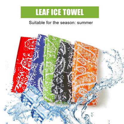 5 PCS Cooling Bandana Scarf, Reusable Chill Ice Sports Towel Wristband