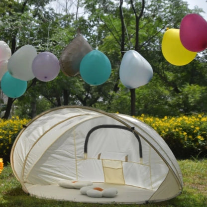 1pc 2-3 person tent outdoor camping  portable sunshade  quick throwing tent  garden  courtyard  game house  travel supplies