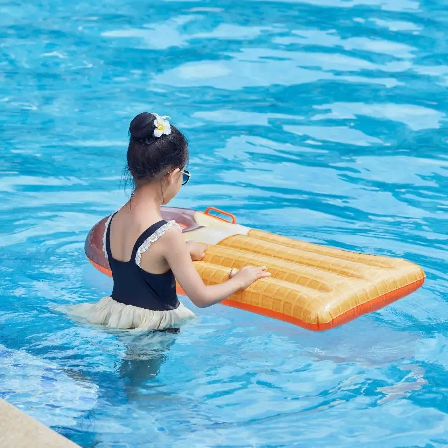 Water Hammock for Children, Swimming Circle Pool Bathtub Water Play Swim Tube