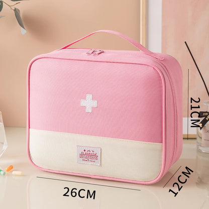 3 PCS Small Travel Medicines Bag, Home Storage First Aid Bags