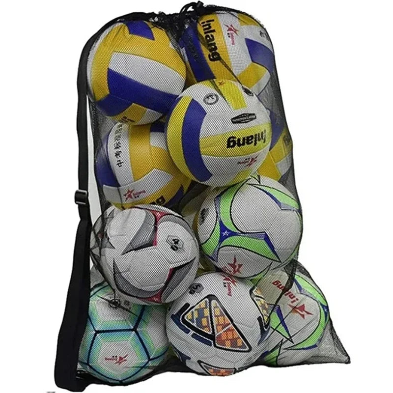 Extra Large Drawstring Mesh Bag, Durable Net Storage Bag, for Toys, Balls & Sports Equipment