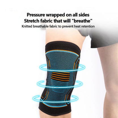 2PCS Premium Knee Brace Support Sleeve – Compression for Running, Gym,Sports – Breathable & Pain Relief for Arthritis, Men & Women