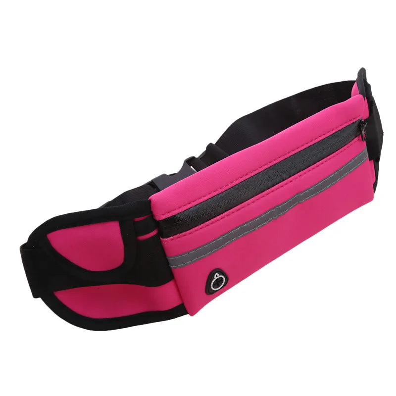 Sport Running Waist Bag, For Women & Men, Waterproof Comfortable Gym Safety Bag, Cycling Phone Case, Running Belt